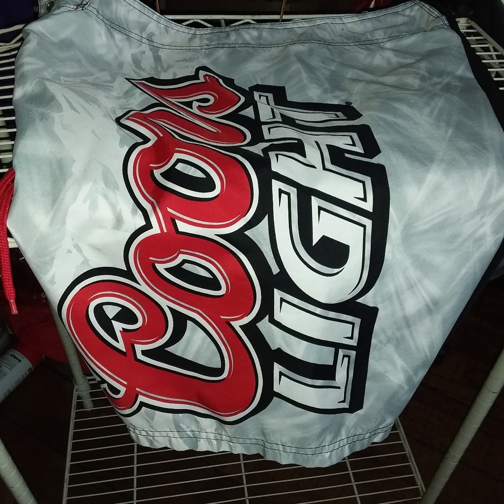Mens Coors Light swim trunks